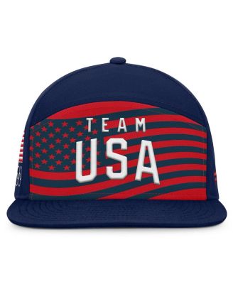 Мужская бейсболка Fanatics для военно-морской команды США на трибуне Snapback
