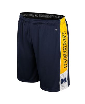 Мужские темно-синие шорты Michigan Wolverines Quantum от Colosseum