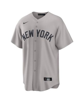 Мужская футболка Nike Giancarlo Stanton Gray New York Yankees, альтернативная копия 2.0, для игроков
