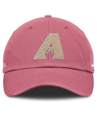 Мужская и женская розовая кепка Nike Arizona Diamondbacks Club с регулируемой посадкой