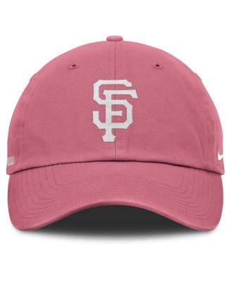 Мужская и женская розовая кепка Nike с регулируемой посадкой San Francisco Giants Club