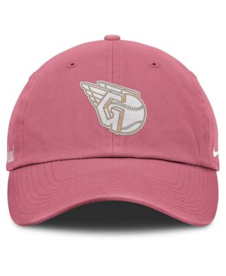 Мужская и женская розовая регулируемая кепка Cleveland Guardians Club от Nike