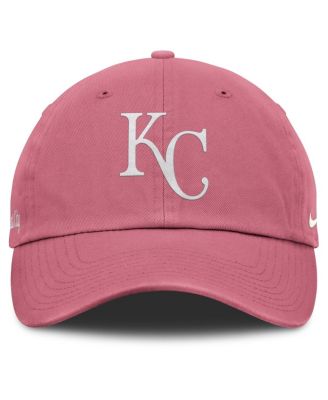 Мужская и женская розовая кепка Nike Kansas City Royals Club с регулируемой посадкой