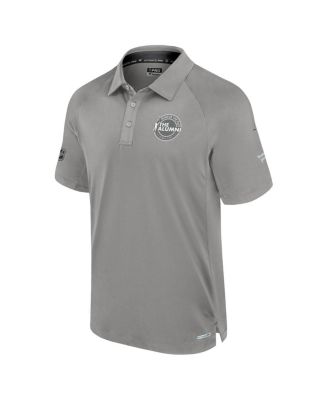 Men's Gray Authentic Pro the Alumni Polo Shirt