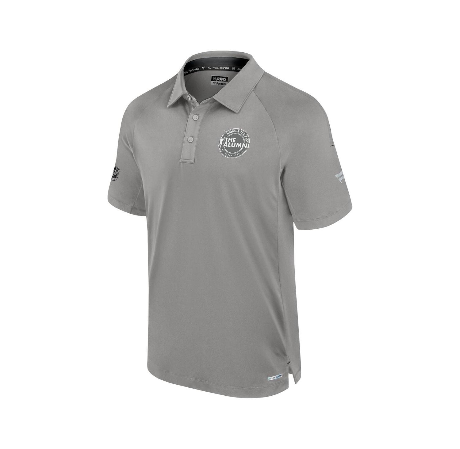 Men's Gray Authentic Pro the Alumni Polo Shirt