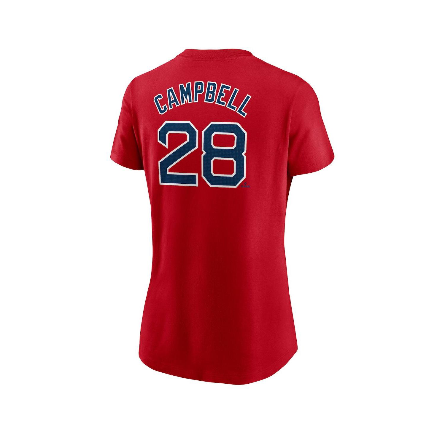 Women's Kristian Campbell Red Boston Red Sox Fuse Name & Number T-Shirt