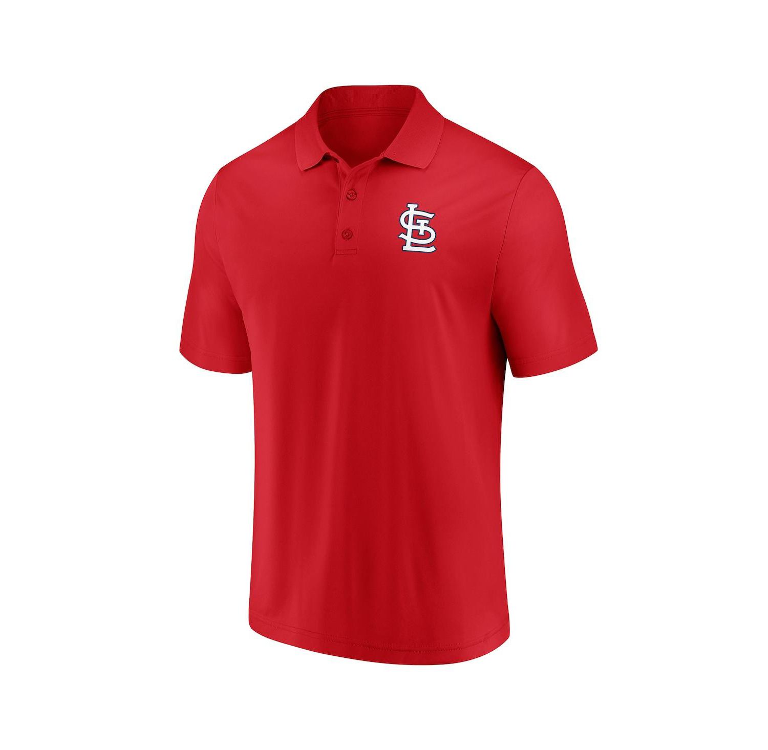 Men's Red St. Louis Cardinals Primary Logo Polo Shirt