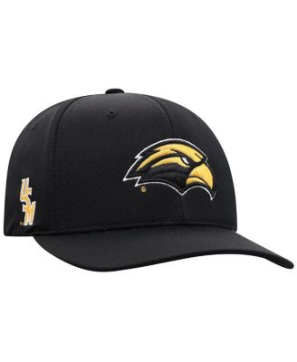 Мужская черная шапка Southern Miss Golden Eagles Reflex Flex от Top of the World для мужчин