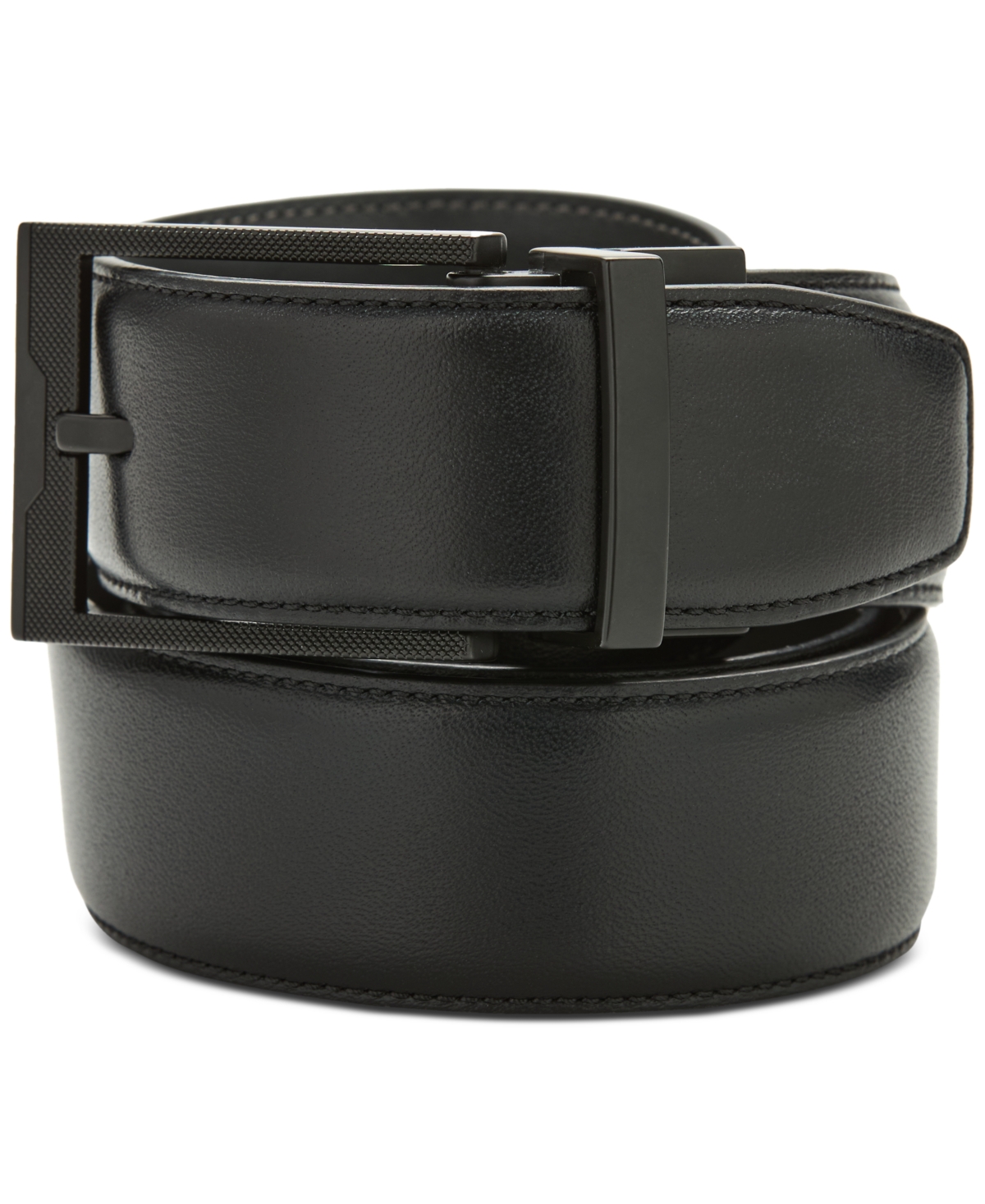 Men's Black Stanely Belt - Oxford