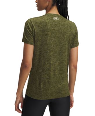 Women's Twist Tech V-Neck Short-Sleeve Top