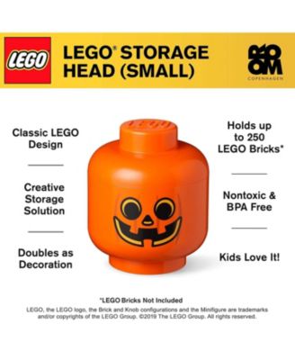 Small Storage Head | Pumpkin | Orange