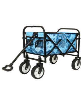 Collapsible Wagon Cart - 225lb Capacity, Beach/Utility