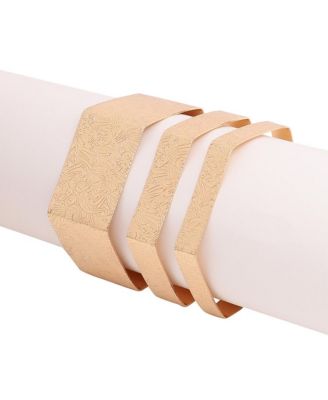 -Plated Handcuff Bracelet