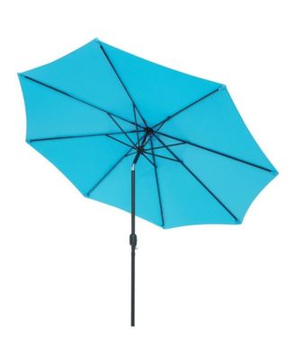 10 Feet Outdoor Patio Umbrella with Tilt Adjustment and Crank
