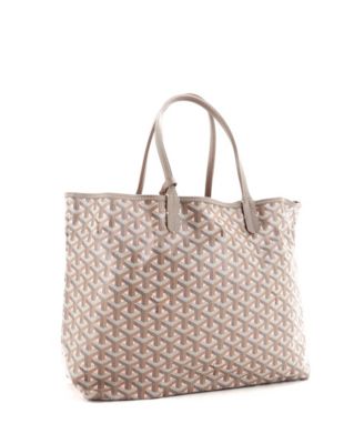 PM Saint Louis Tote Claire Voie Coated Canvas