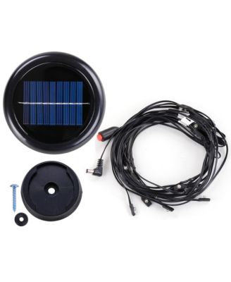 40 LED Solar String Light Cool White Fit for 8-Rib 8ft 9ft Wooden Outdoor Patio Umbrella