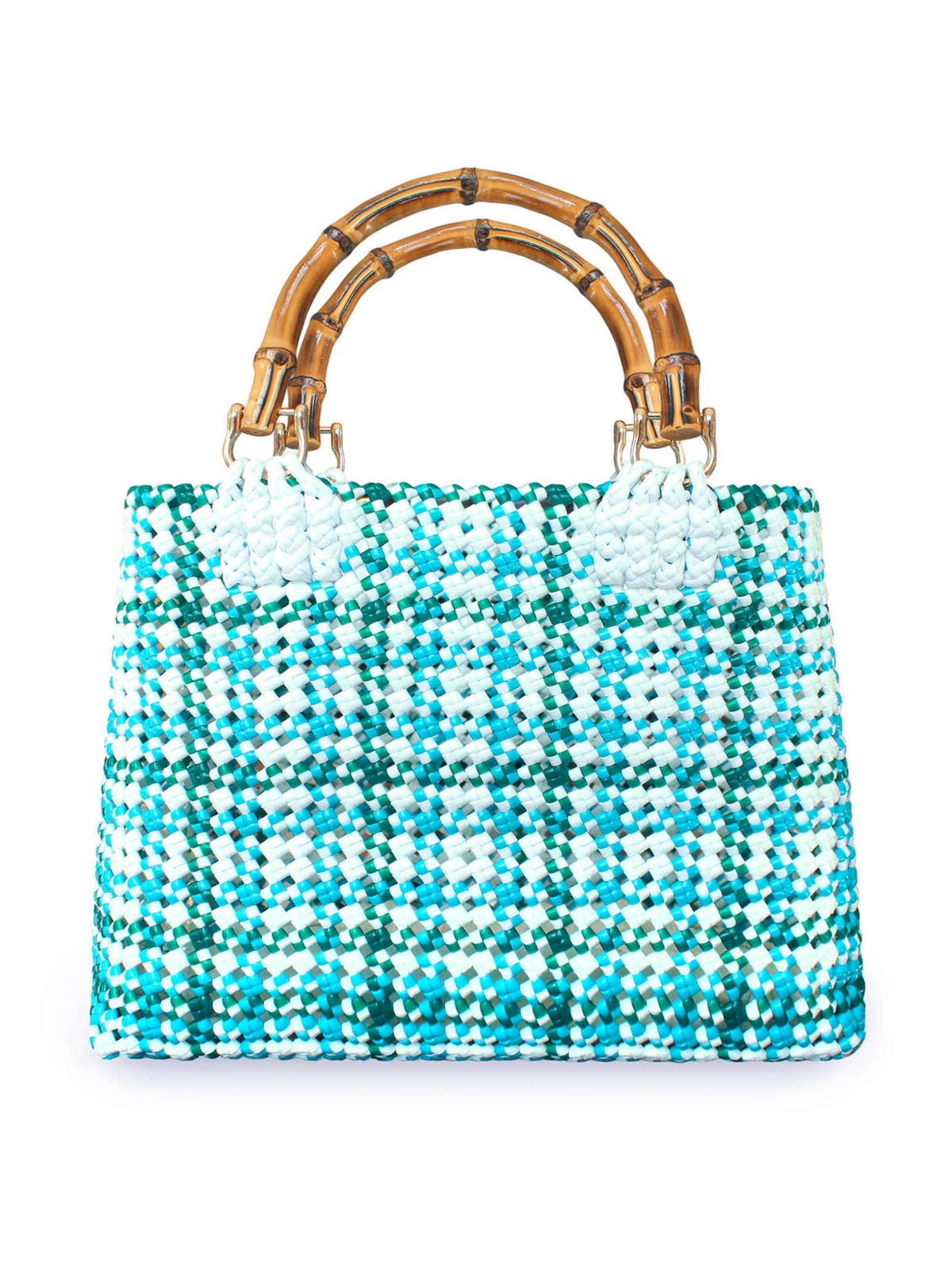 Marche Malibu Market Tote Bag - Light blue