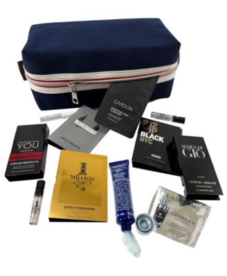 FREE dopp kit and samples with any $85 men's cologne/grooming purchase