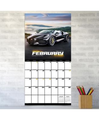 2026 Dream Cars Wall Calendar