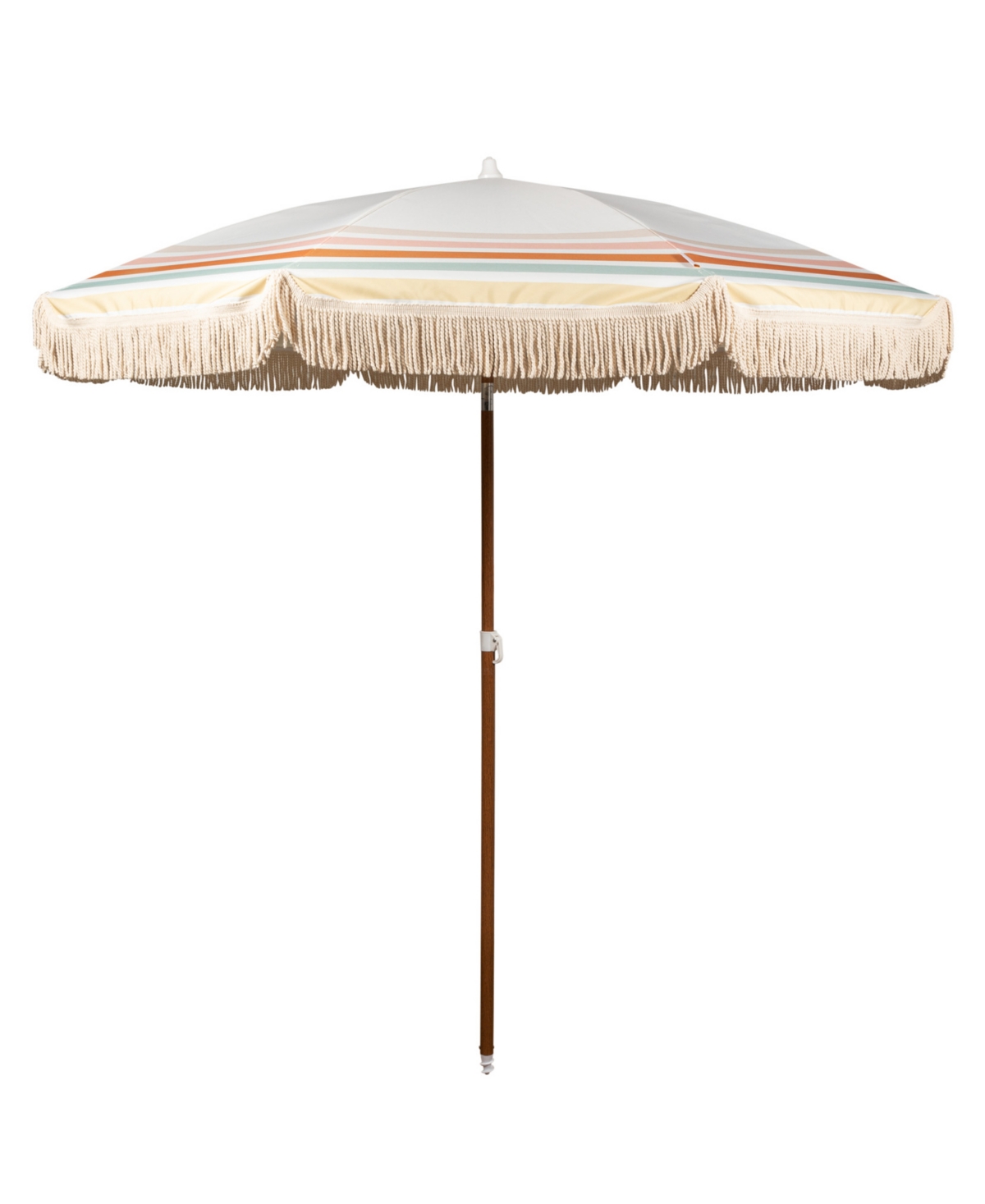 Summerland 6.5 ft. Portable Beach Umbrella - Waikiki Stripes