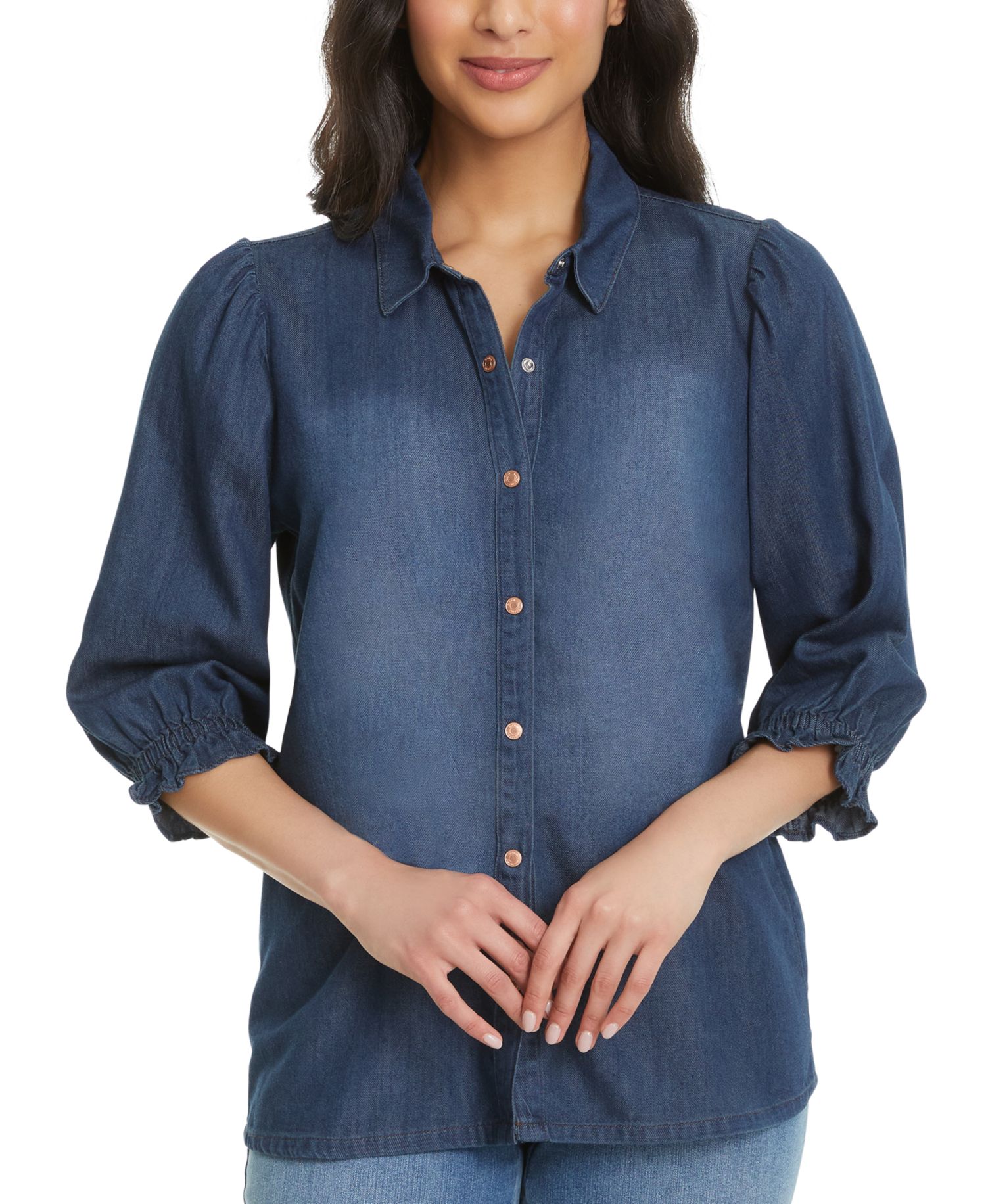 Women's Puff-Sleeve Shirt