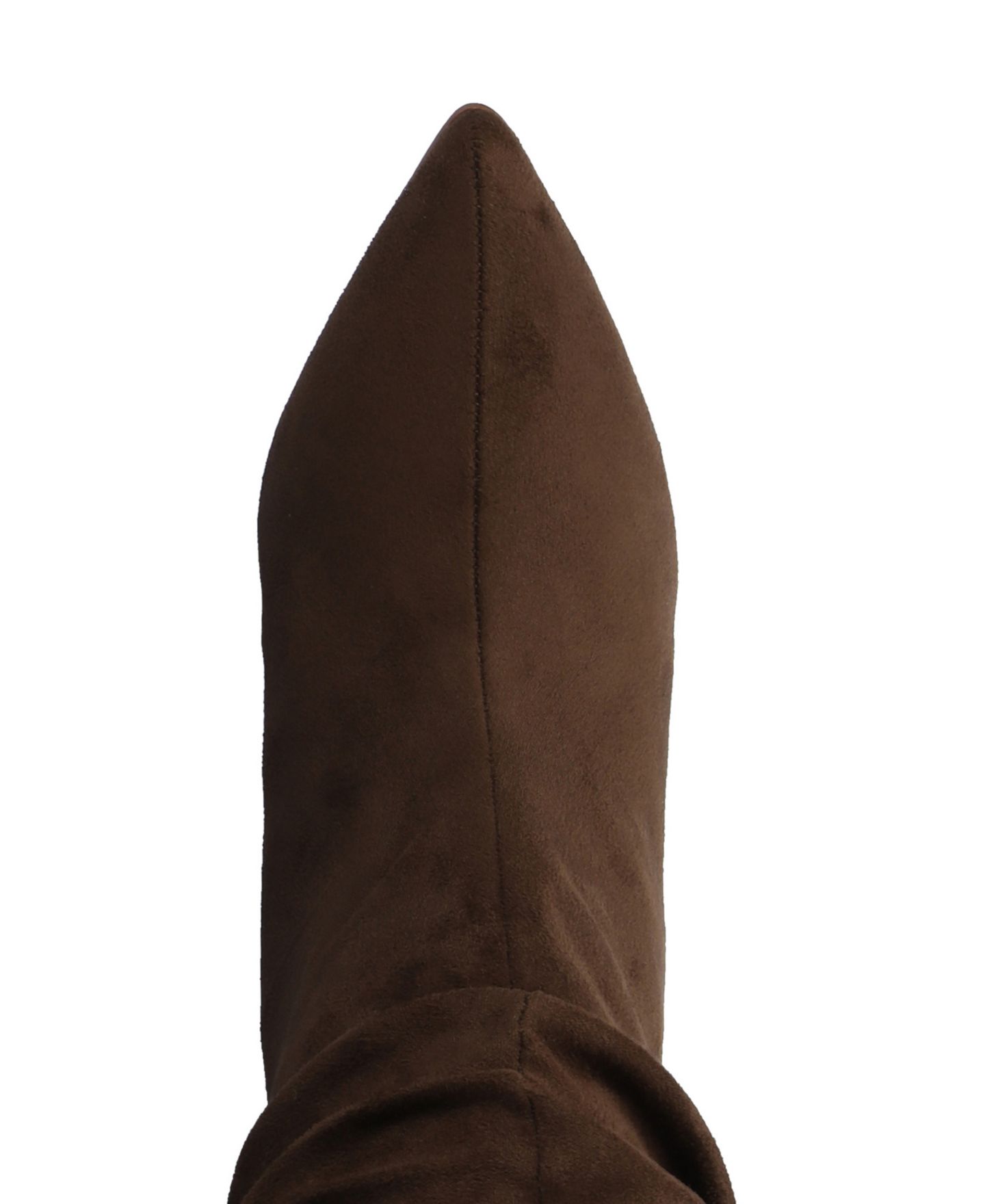 Женские ботинки Journee Collection Sonnet Slouchy Dress Boots, Regular, Wide Calf, & Extra Wide Calf, цвет: Шоколадный — фото 4