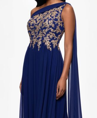 Women's Embroidered Off-The-Shoulder Dress