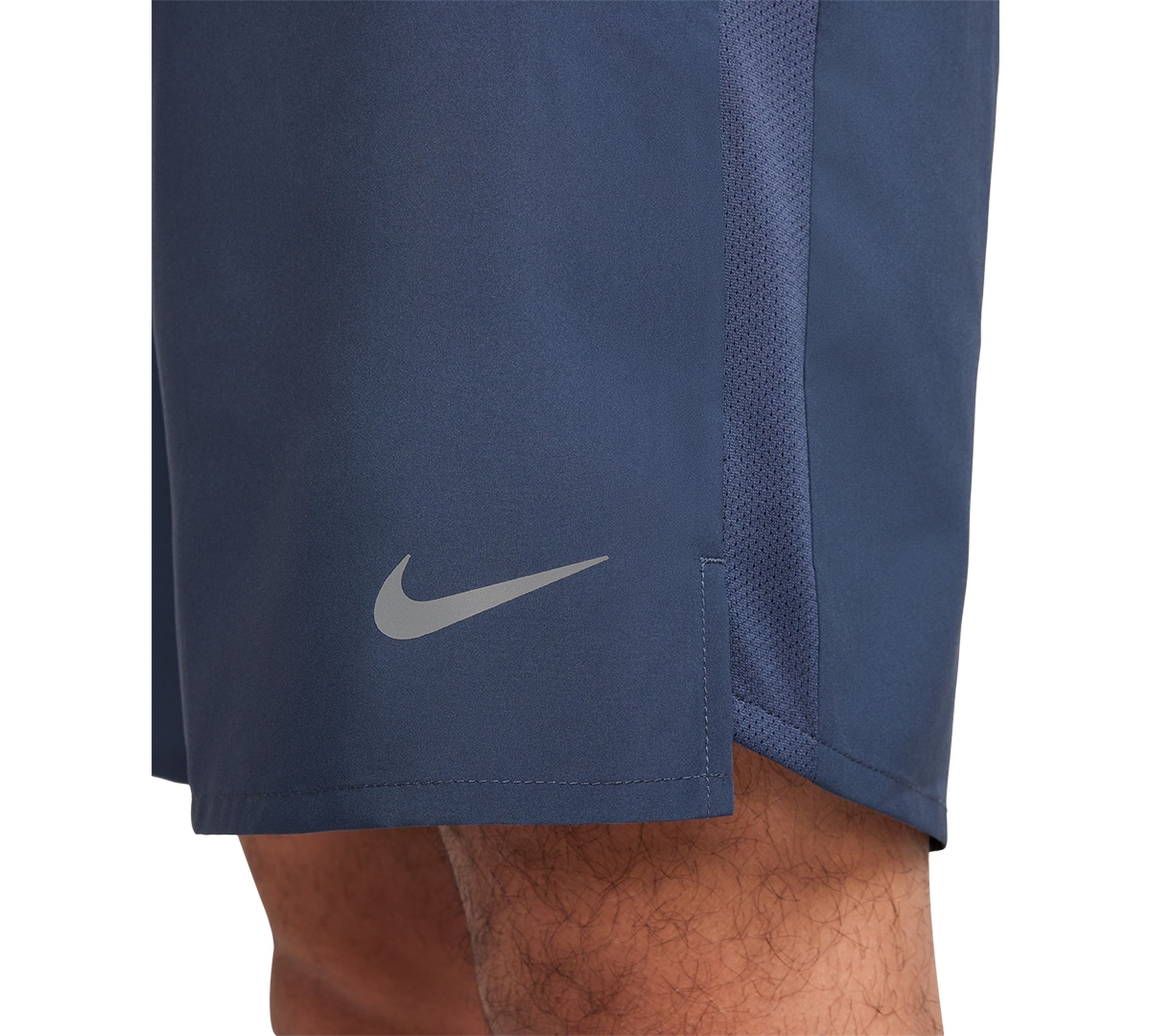 Nike Men's Challenger Dri-fit Brief-lined 7" Running Shorts In Blue