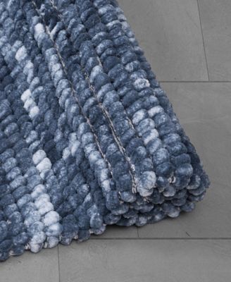 Space Dye Chunky Chenille Bath Rug, 17" x 24"