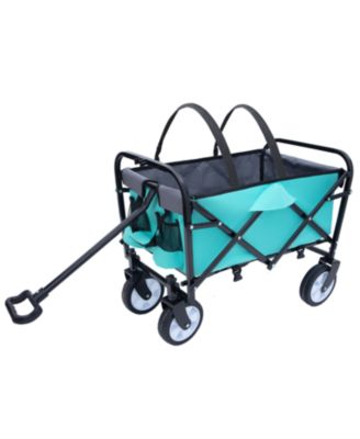 Collapsible Wagon Cart - 225lb Capacity - Green