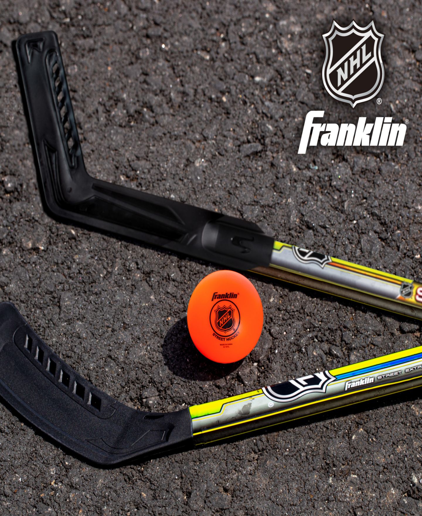 Детские игрушки Franklin Sports Nhl Youth Street Hockey Goalie & Player Stick Set — фото 5