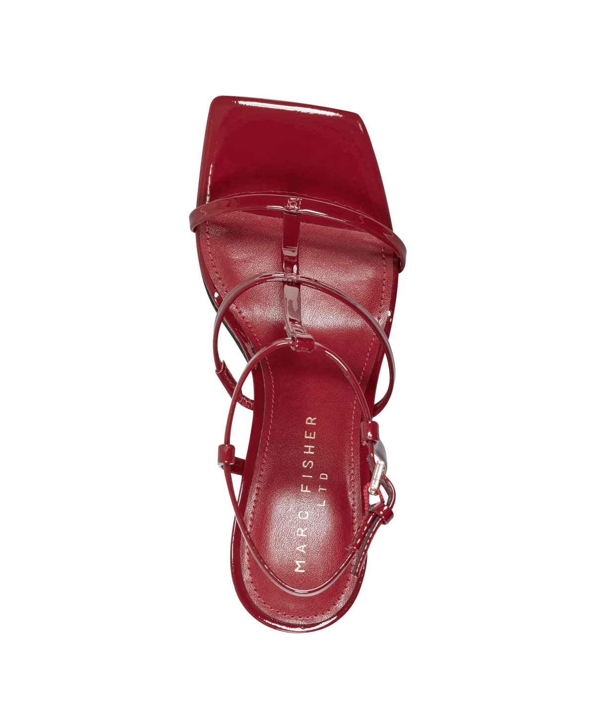 Marc Fisher Ltd Dennie Ankle Strap Sandal In Red
