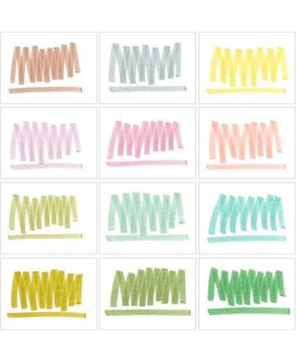 NEUTRAL RETRACTABLE HIGHLIGHTERS - 12CT