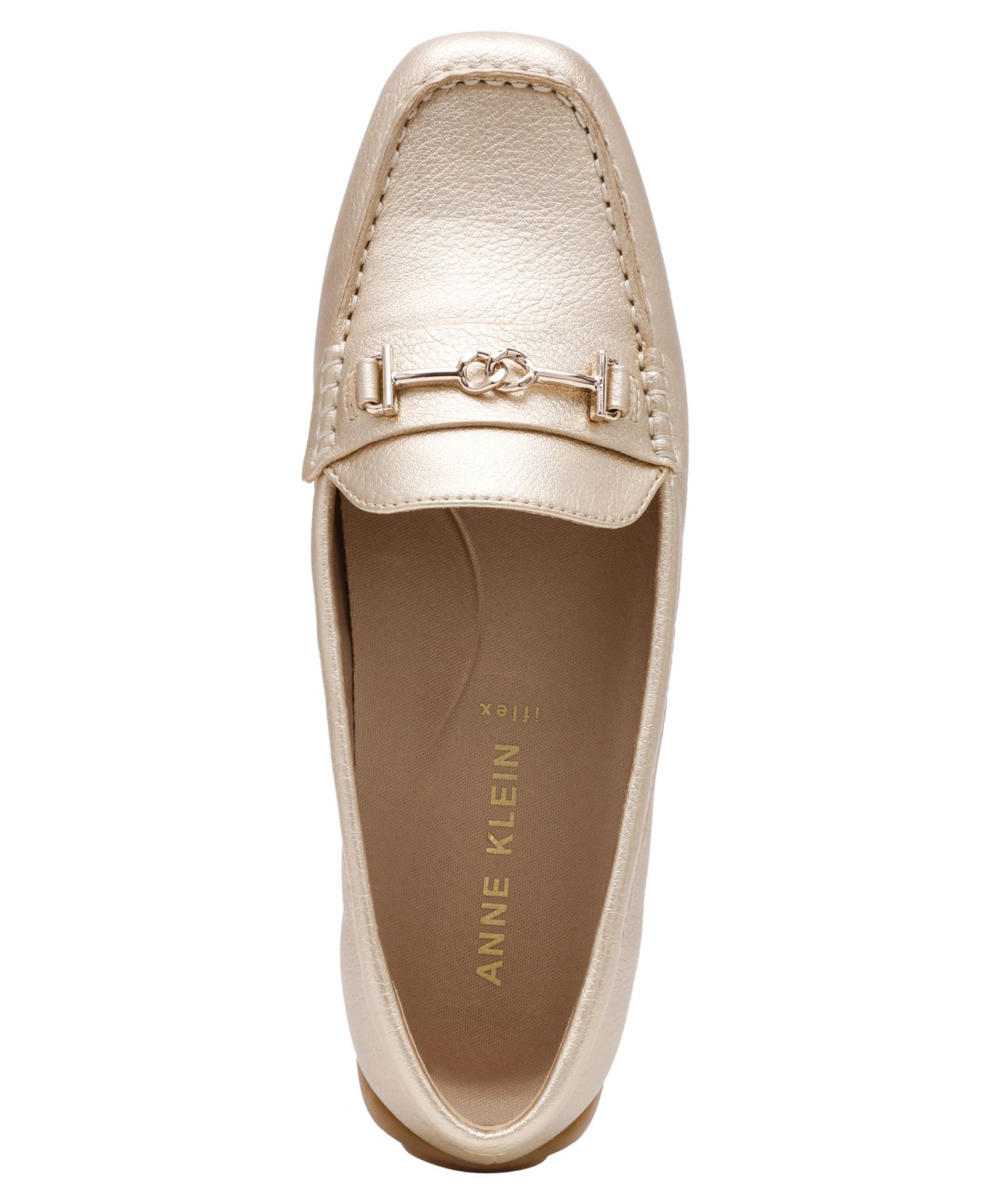 Женские туфли Anne Klein Hanna Slip On Driving Moc, цвет: Платиновый — фото 4