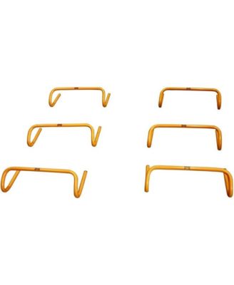 Multi-Sport Speed Training Hurdles Set of 6 Mini Hurdles for Agility & Coordination, Lightweight PVC Construction, Ideal for Football, Soccer, Baseball, Hockey, Track, Tennis, Lacrosse, 6 inch