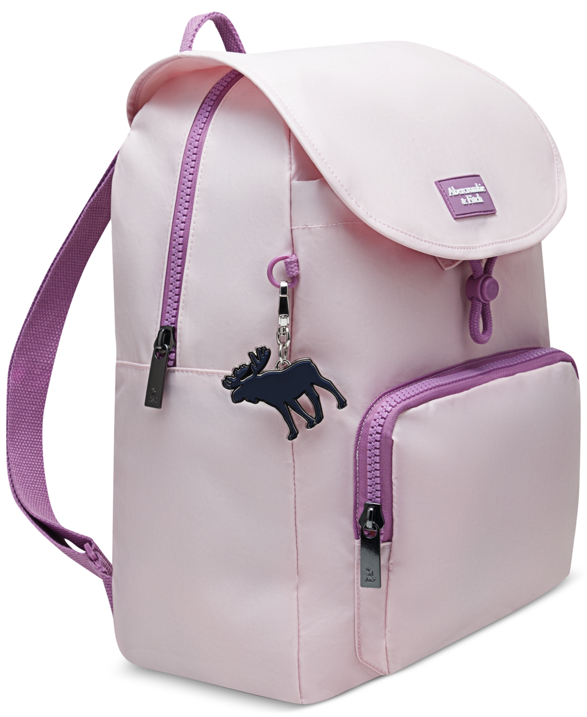 Abercrombie Aspen Shine Flap Rucksack Backpack In Pink
