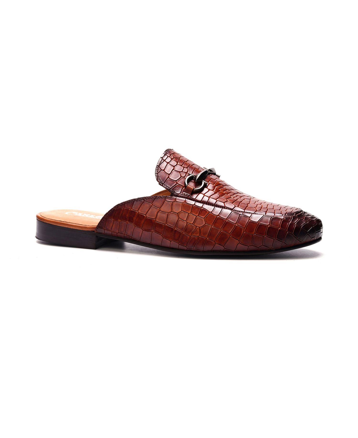 Табачный Croco Кожа