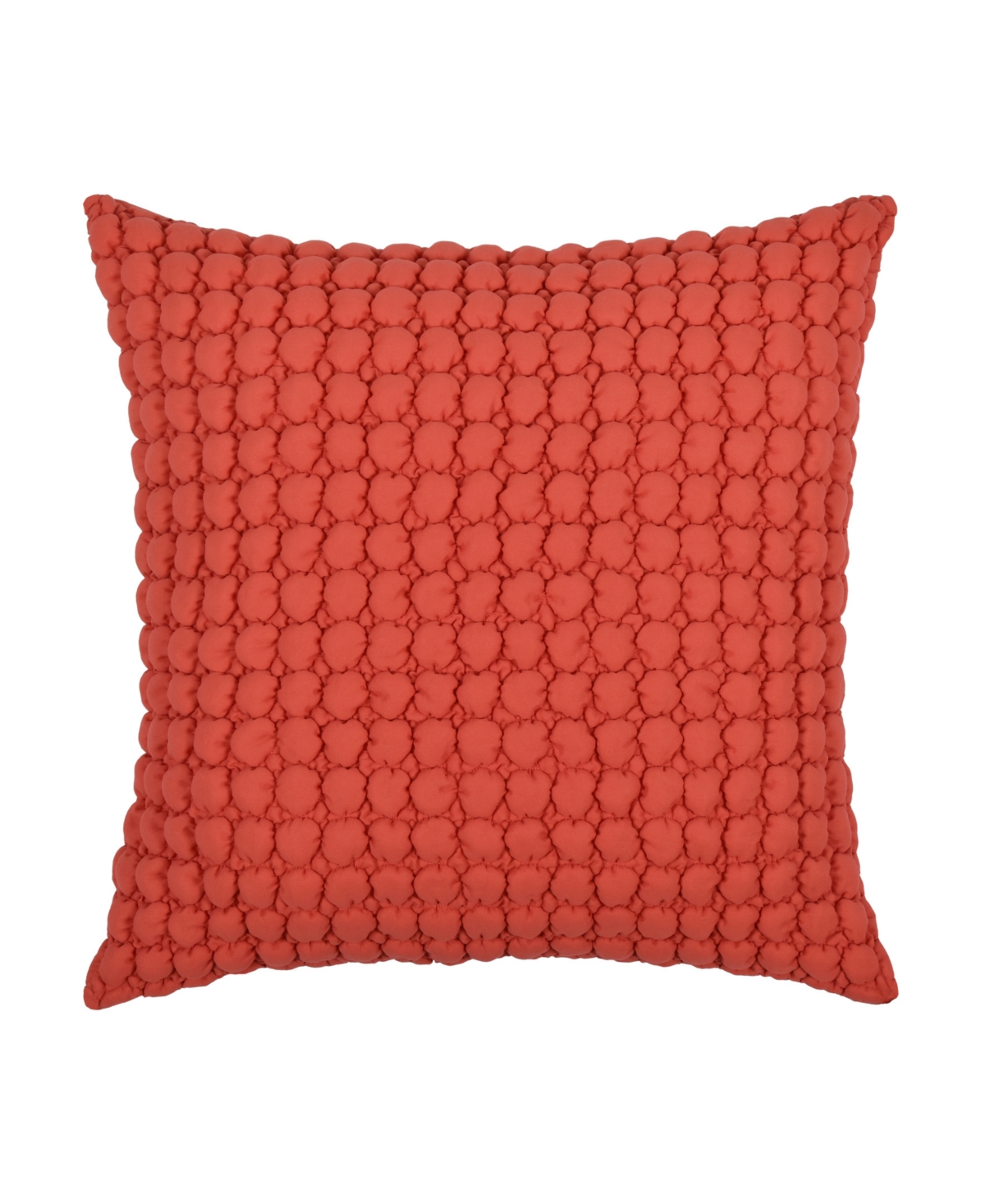 Bold Cloud Puff Quilted Sham, European - Blush