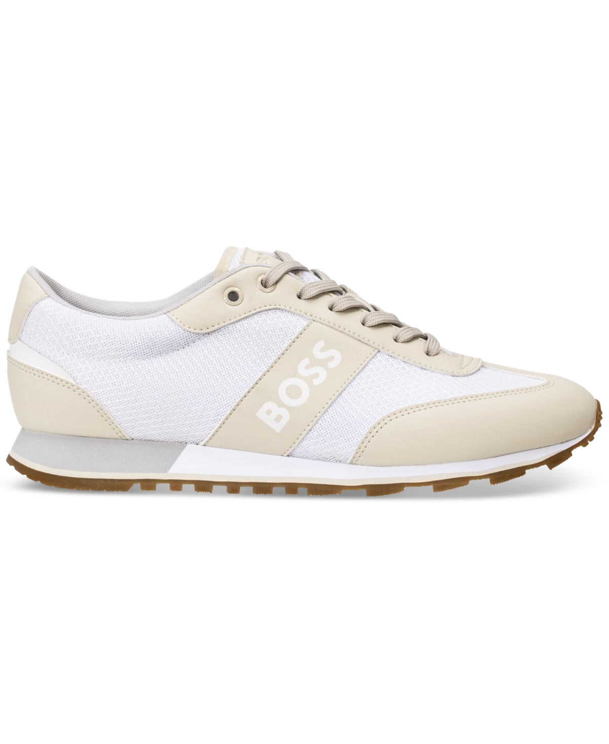 Boss by Hugo Boss Men's Parkour Running Sneakers - White