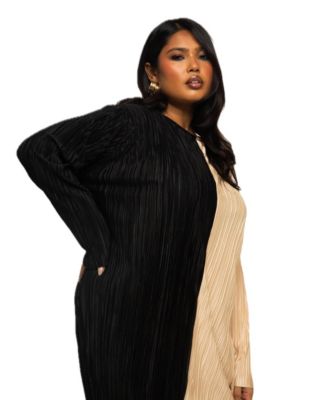 Women's Colour block Midaxi Dress