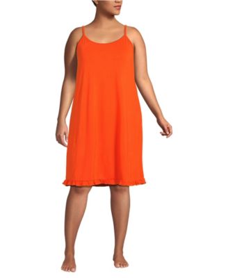 Plus Size Cooling Knee Length Slip Nightgown
