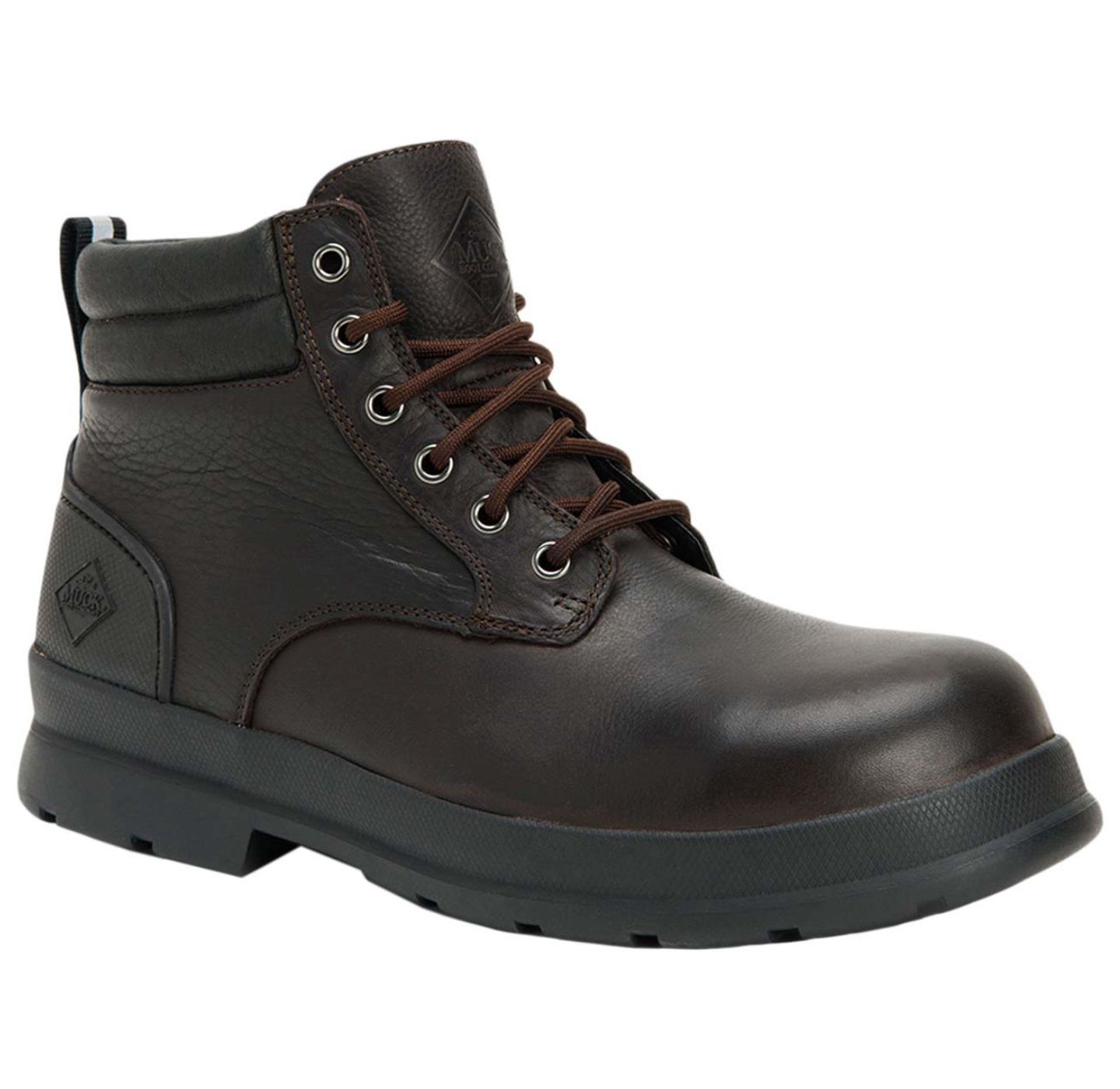 Мужские ботинки MUCK Chore Farm Leather Comp Toe Chelsea Boot, цвет: Коричневый — фото 7
