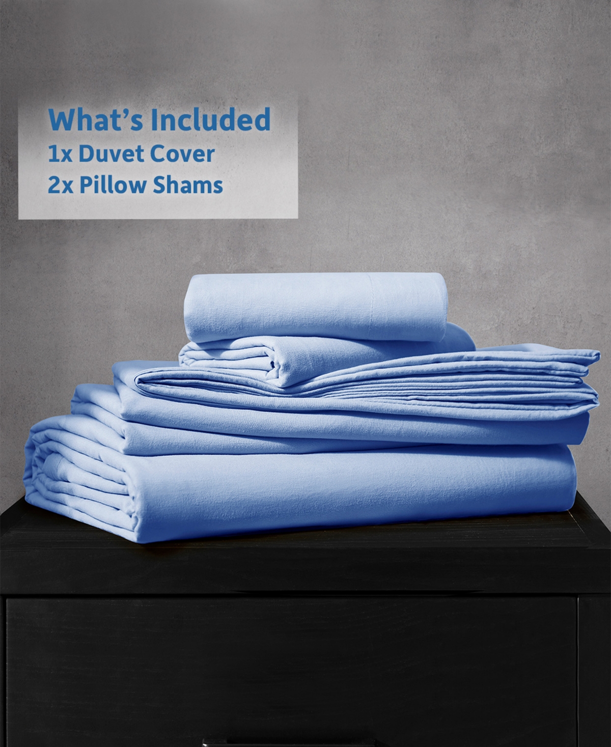 Nestl Ultra Soft Prewashed 3-pc. Duvet Cover Set, Full