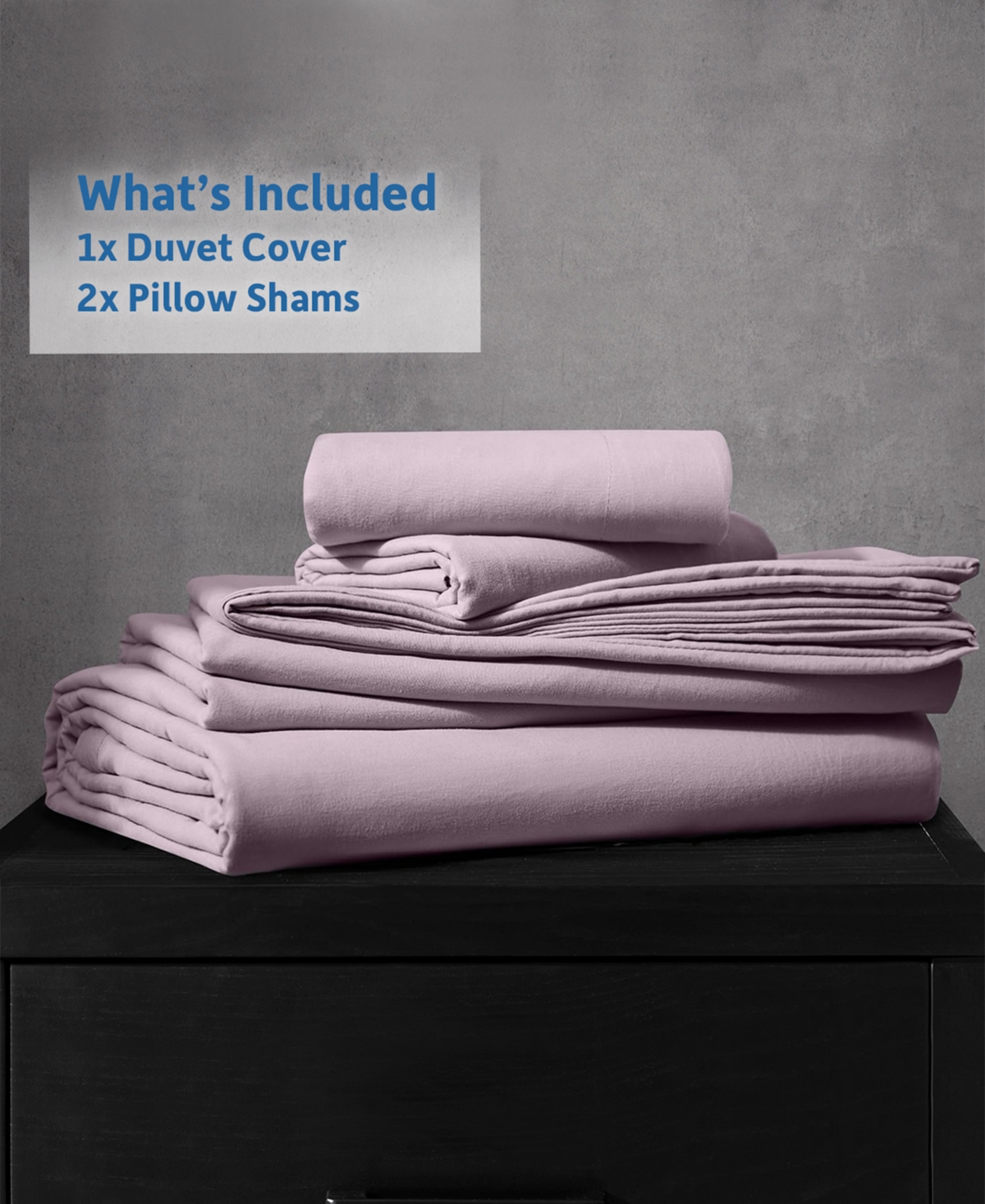 Nestl Ultra Soft Prewashed 3-pc. Duvet Cover Set, Full