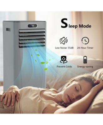 8000 BTU(Ashrae) 3-in-1 Portable Air Conditioner with Remote Control