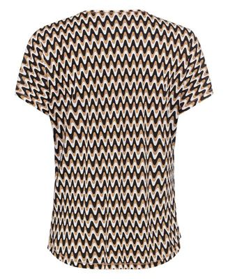 Women's Waved Striped T-Shirt