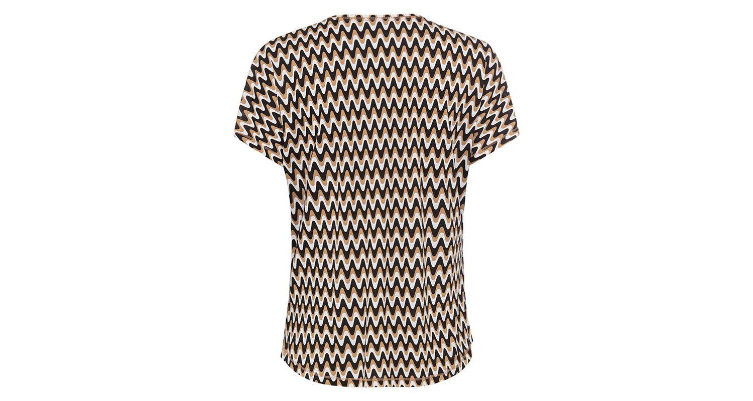 Women's Waved Striped T-Shirt