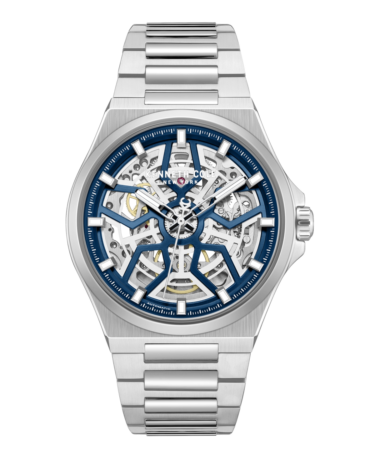 Men's Automatic Watch, 43.5mm - Silver