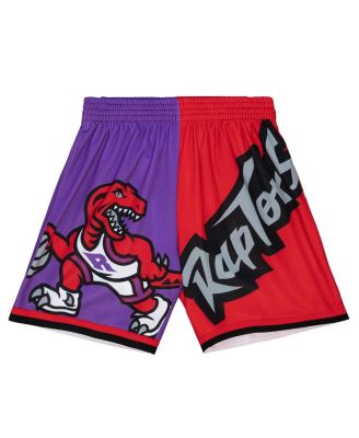 Мужские фиолетовые шорты Mitchell & Ness Toronto Raptors Big Face 5.0 Fashion Shorts