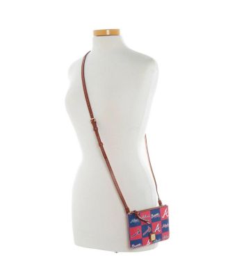 Atlanta Braves Top Zip Crossbody Purse